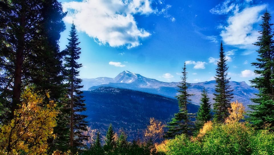 View From Glacier Park in October