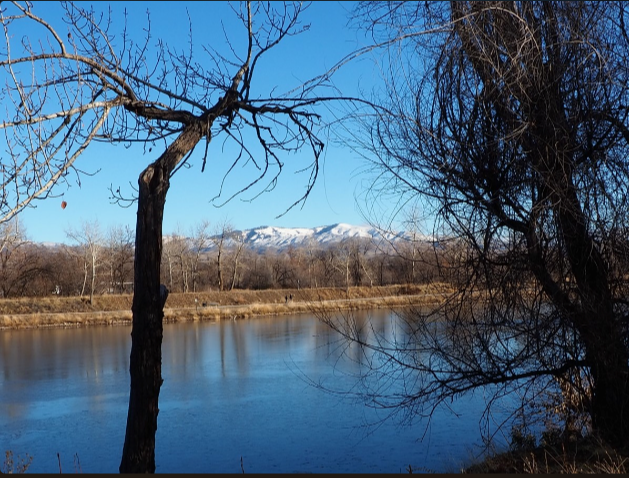 Walking Along the Boise River